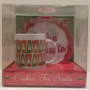Cookies For Santa Plate And Mug